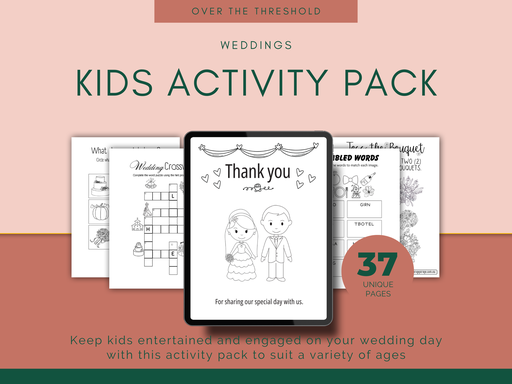 Wedding Kids Activity Pack