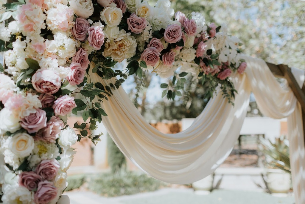 Custom-Designed Silk Floral Arrangements (Arbour)