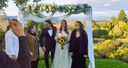 Classic White Silk Floral Arrangement: Arbour
