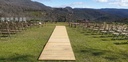 10 Metre Wooden Aisle Runner/Platform
