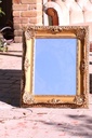Vintage Gold Ornate Framed Mirror