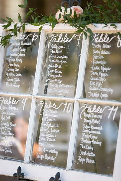 Vintage Oregon Window Seating Chart