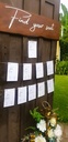 Rustic Barn Door Seating Chart