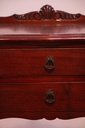 Vintage Brown 2 Drawer Console