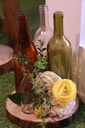 Vintage Brown Long Neck Beer Bottles