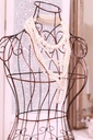 Vintage Style Brass Metal Mannequin