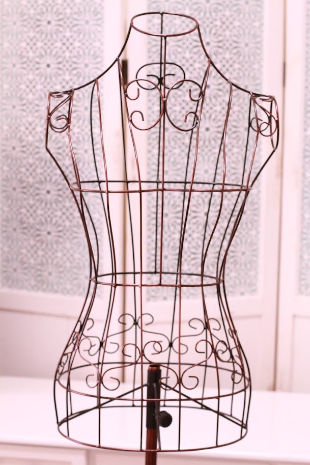 Vintage Style Brass Metal Mannequin