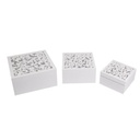 White Wooden Decorative Box - Large