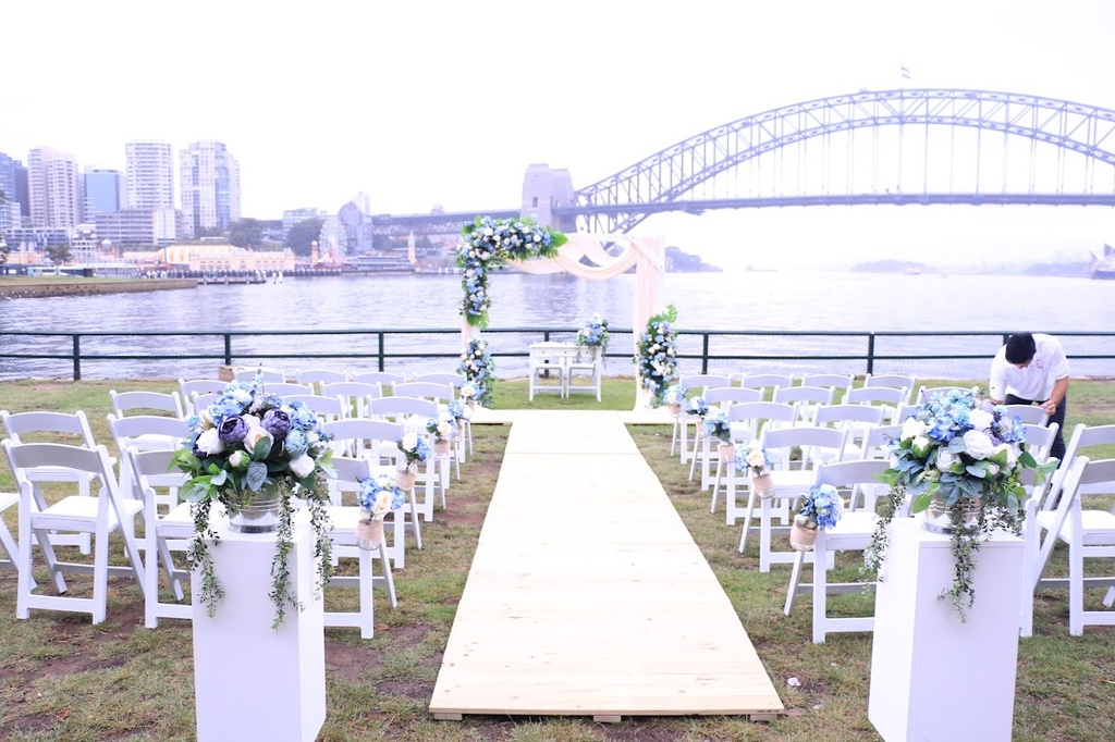 10 Metre Wooden Aisle Runner/Platform