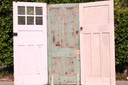 Vintage Federation Door Backdrops - 3 Doors