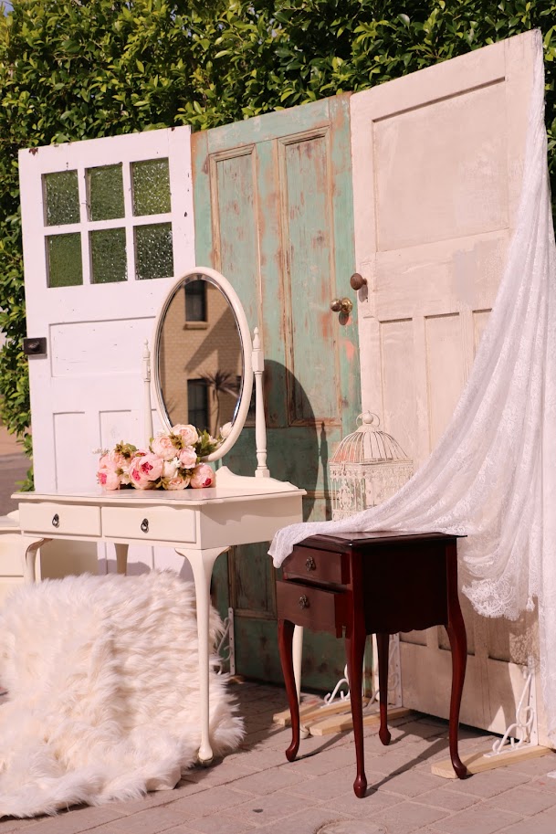Vintage Federation Door Backdrops - 3 Doors