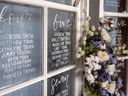 Seating Chart - Sash Windows & Custom Styling (70 Guests)