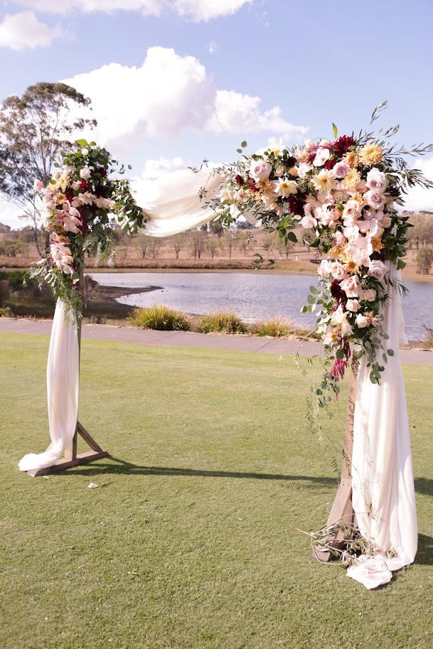 Large Rustic Brown Wooden Arbour
