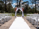 White Non-Woven Aisle Runner (1.2 m x 10 m)