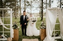 Custom Florals Package- Arbour, Plinths & Signing Table