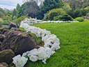 Classic White ground Arch/Floor Nest