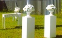 Custom Design Silk Floral (plinth)