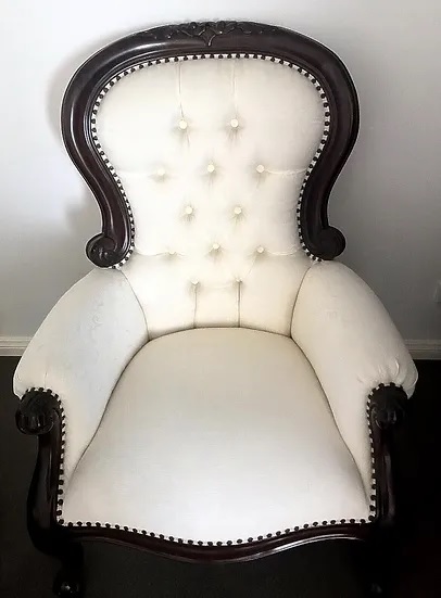 Large Vintage French Arm Chair