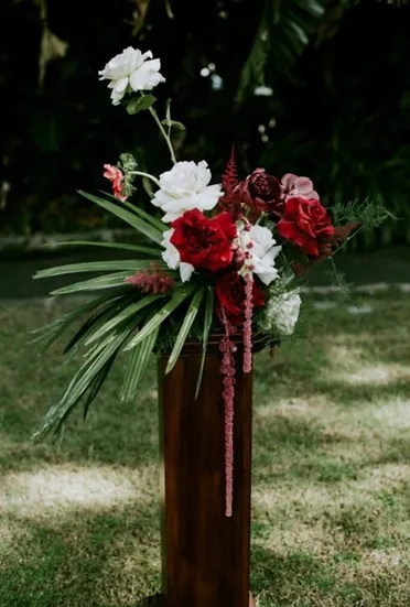 Vintage Mahogany Plinths