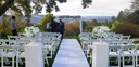 Classic White Florals Package- Arbour, Plinths & Signing Table