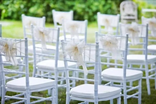 [Chairs] White Tiffany Chairs