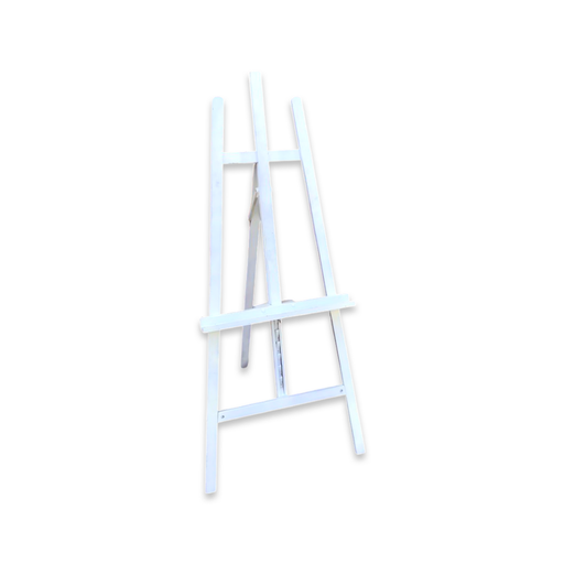 [Signs] White Wooden Easel