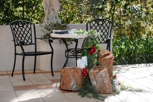 [Aisle Decorations] Rustic Tree Trunk