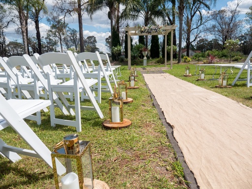 [Aisle Decorations] 10 Metre Hessian Aisle Runner