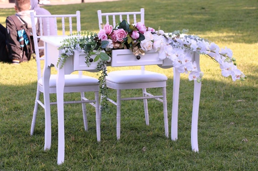 [Silk & Dried Florals] Custom-Designed Silk Floral Arrangement (Signing Table)