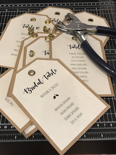 Seating Chart Printing